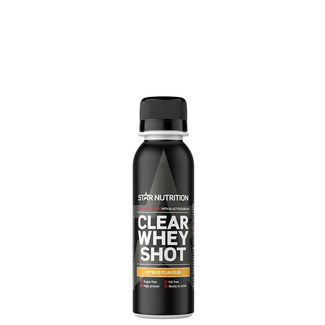 Clear Whey Protein Shot, 100 ml, Citrus Clear Whey Vassleprotein Shot 100 ml Citrus