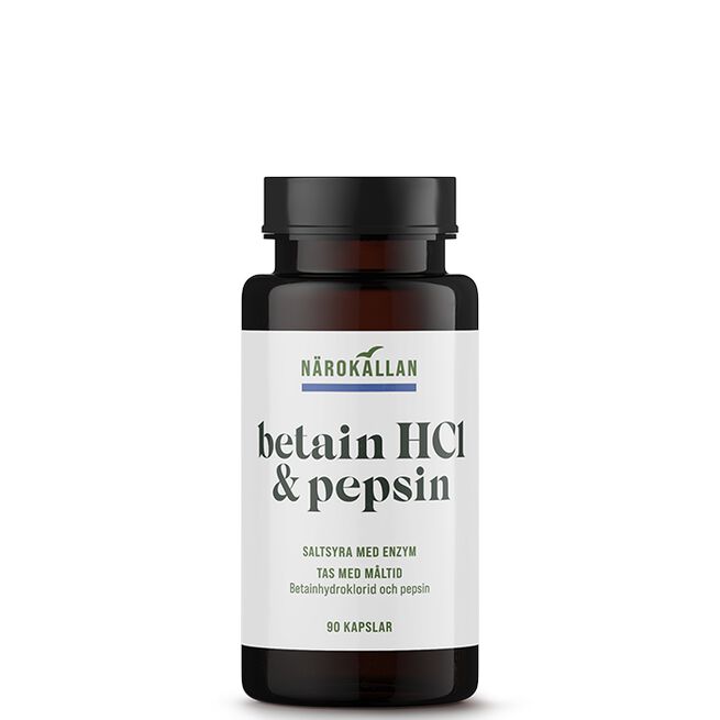 Betain HCL & Pepsin 90 kapslar Betain HCL & Pepsin 90 kapslar