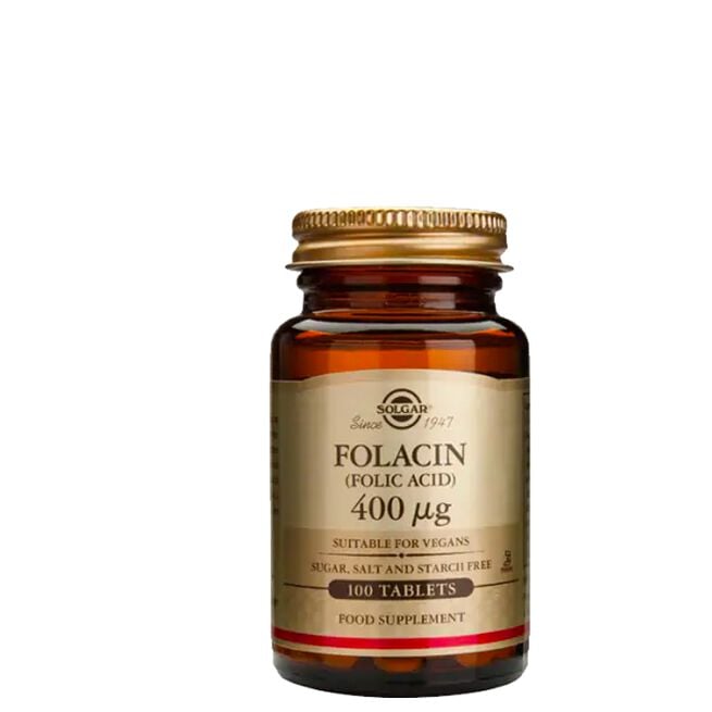 Folic Acid 400 mcg 100 tabletter Folsyra 400 mcg 100 tabletter