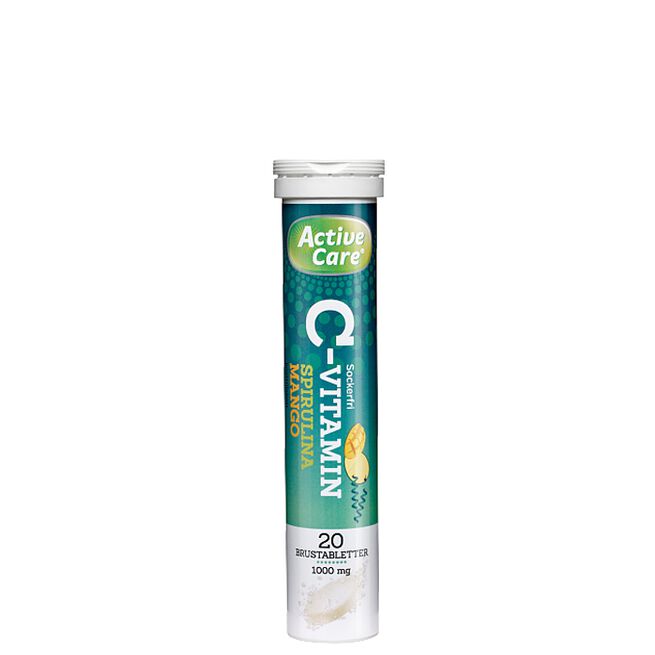 C-vitamin Spirulina Mango 20 Brustabletter C-vitamin Spirulina Mango 20 Brustabletter