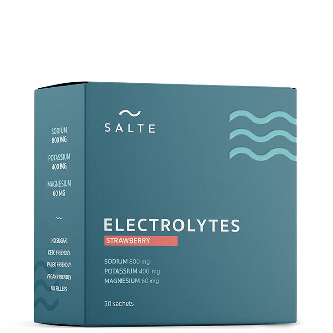 Salte Elektrolyter Jordgubb 30-pack Salte Elektrolyter Jordgubb 30-pack
