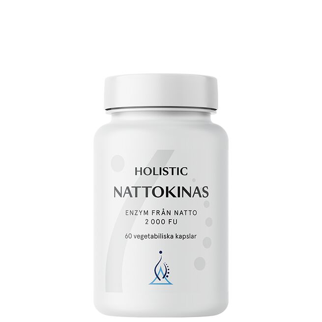 Holistic Nattokinas 60 vegetabiliska kapslar Nattokinas 60 vegetabiliska kapslar