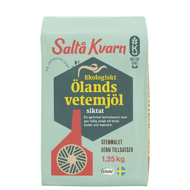 Ölandsvetemjöl Siktat 1,25 kg Ölandsvetemjöl Siktat 1,25 kg