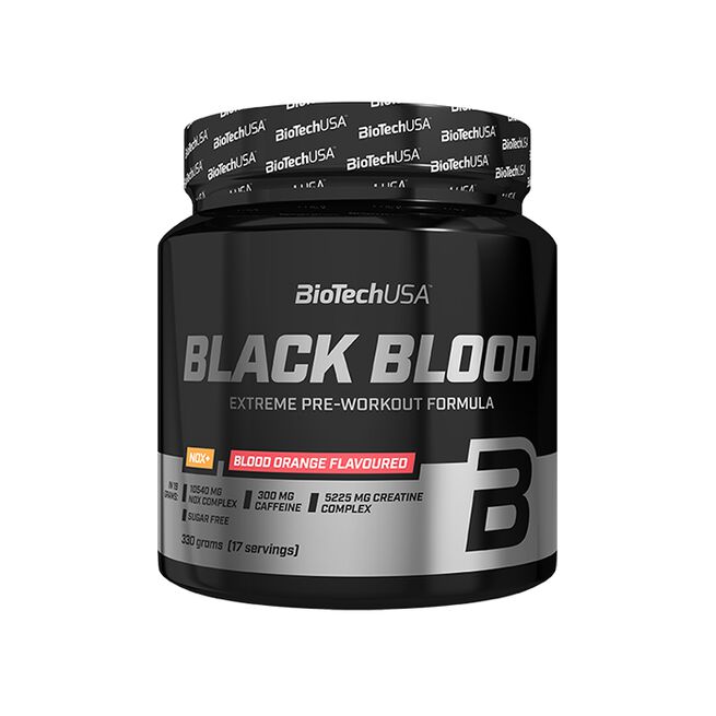 Black Blood NOX+, 340 g, Blood Orange Black Blood NOX+ PWO Blodapelsin 330 g Apelsin