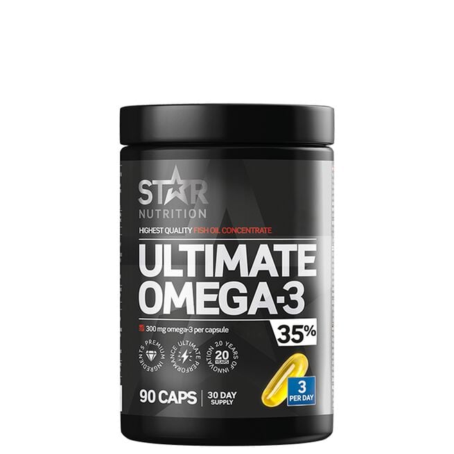 Star Nutrition Ultimate omega3 35procent Ultimate Omega-3, 90 kapslar, 35% 1000mg