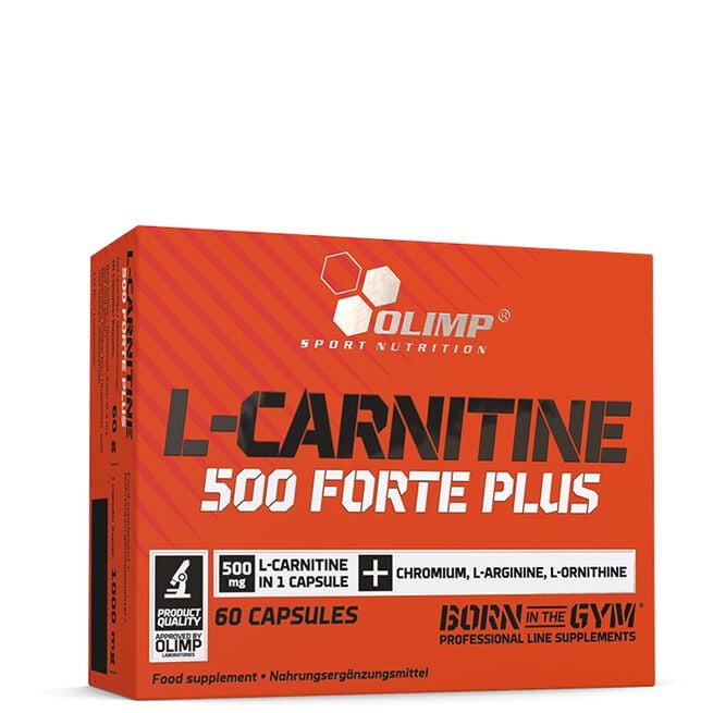 Olimp L-Carnitine 500 Forte Plus, 60 caps L-Carnitine 500 Forte Plus 60 Kapslar