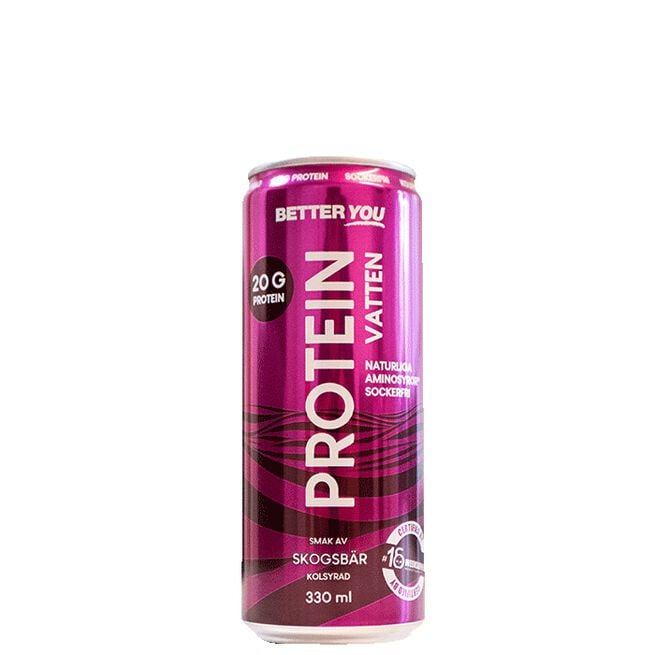 Proteinvatten Skogsbär, 330 ml Proteinvatten 330 ml Skogsbär