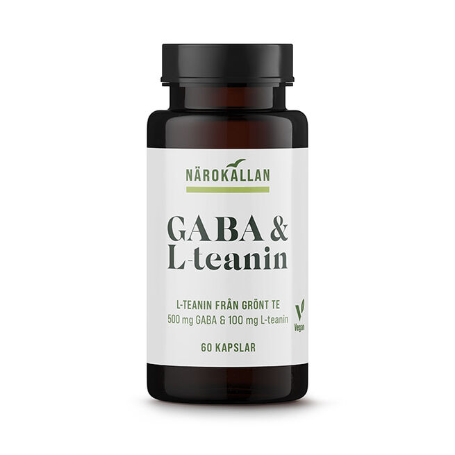GABA + L-teanin 60 kapslar GABA + L-teanin 60 kapslar