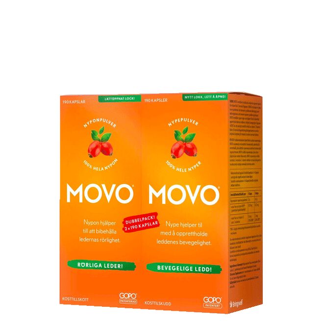 Movo 2 x 190 kapslar Movo 2 x 190 kapslar