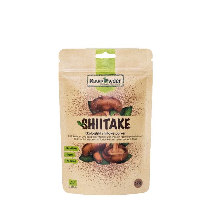 Ekologiskt Shiitakepulver 125 g Ekologiskt Shiitakepulver 125 g