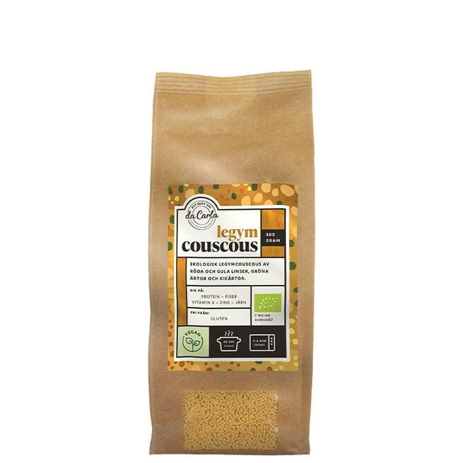 Da Carla Ekologisk Legym Cous Cous 300 g Ekologisk Legym Couscous 300 g