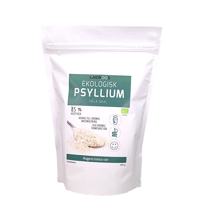 Ekologisk Psyllium Hela Skal 400 g Ekologisk Psyllium Hela Skal 400 g