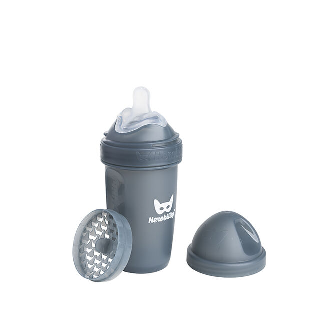 Baby Bottle 240ml/8,5oz LT Iron Blue Nappflaska 240 ml Blå
