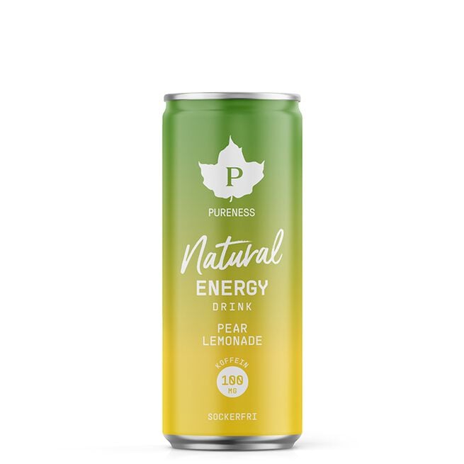 Natural Energy Drink Pear Lemonade 330 ml Natural Energidryck 330 ml Päron Lemonad Päron
