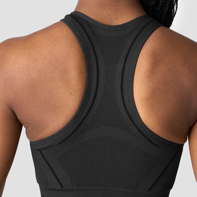 ICIW Endurance Seamless Sports Bra, Dark Grey Endurance Seamless Sport-BH Grå