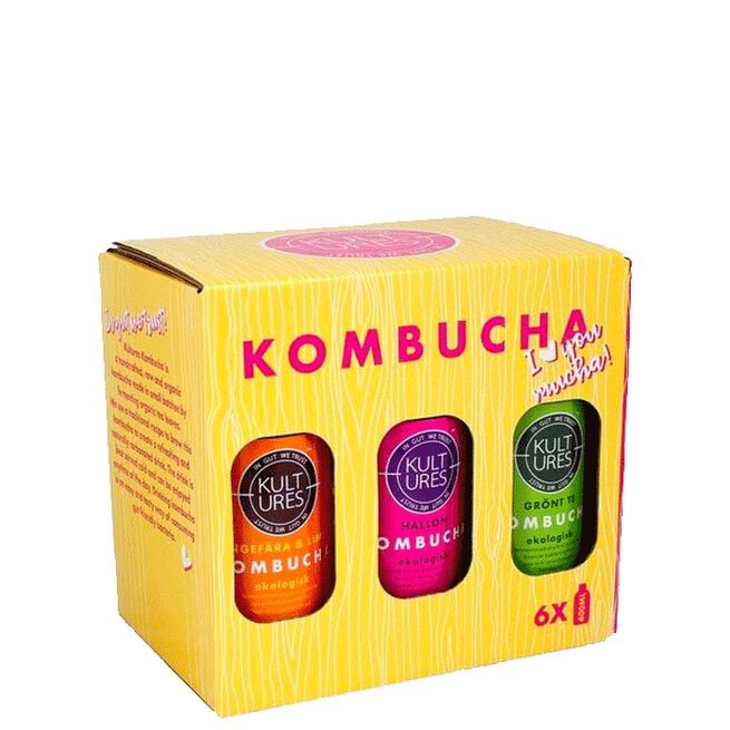 Kultures Kombucha 6-pack Kultures Kombucha 6-pack