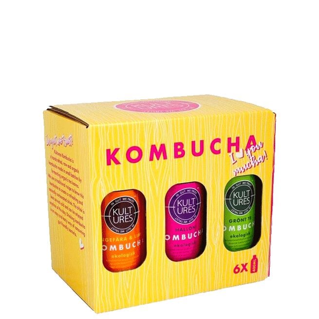 Kultures Kombucha 6-pack