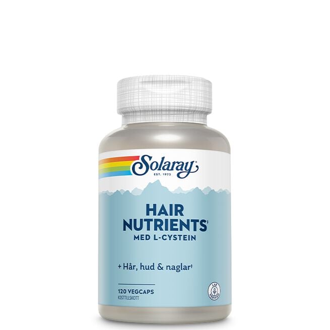 Solaray Hair Nutrients 120 kapslar Hair Nutrients 120 kapslar