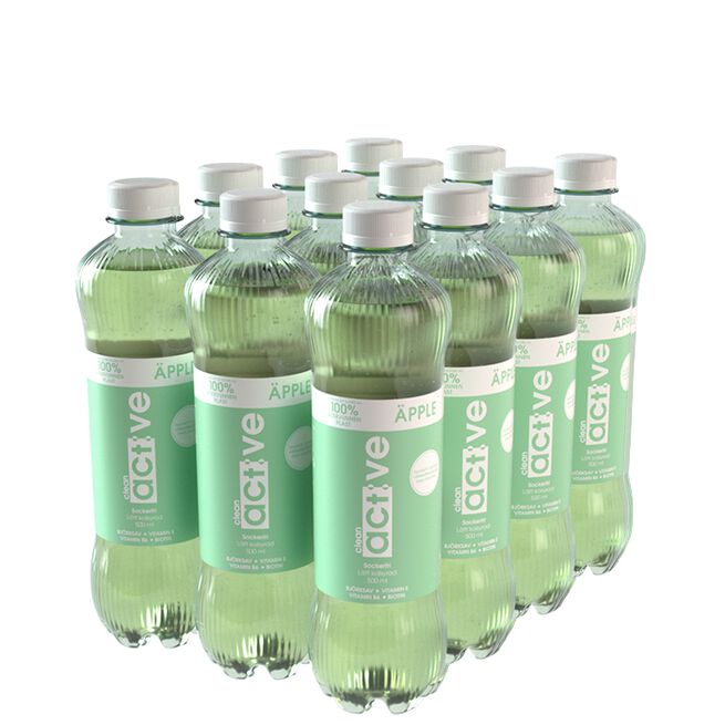 12 x Clean Act:ve, 500 ml, Äpple 12 x Clean Act:ve, 500 ml Äpple