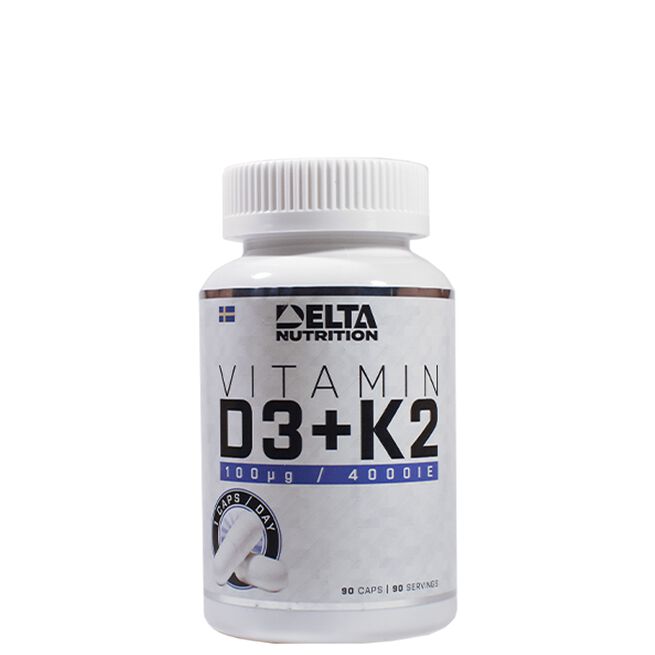 Vitamin D3 + K2, 90 caps Vitamin D3 + K2 90 kapslar