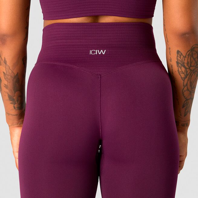 Define Seamless V-shape Tights, Purple, S  Define Sömlös Träningstights Lila