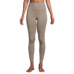 Seamless Blocked Tights, Taupe Grey, M 