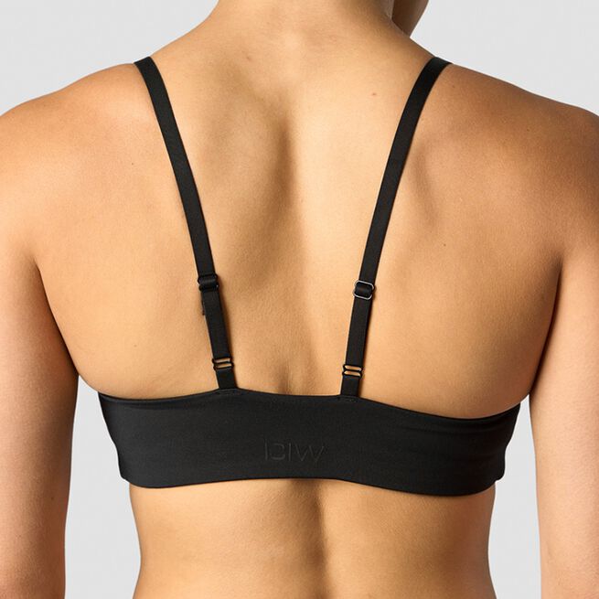 Nimble Adjustable Sports Bra, Black, L  Nimble Sport-bh Svart