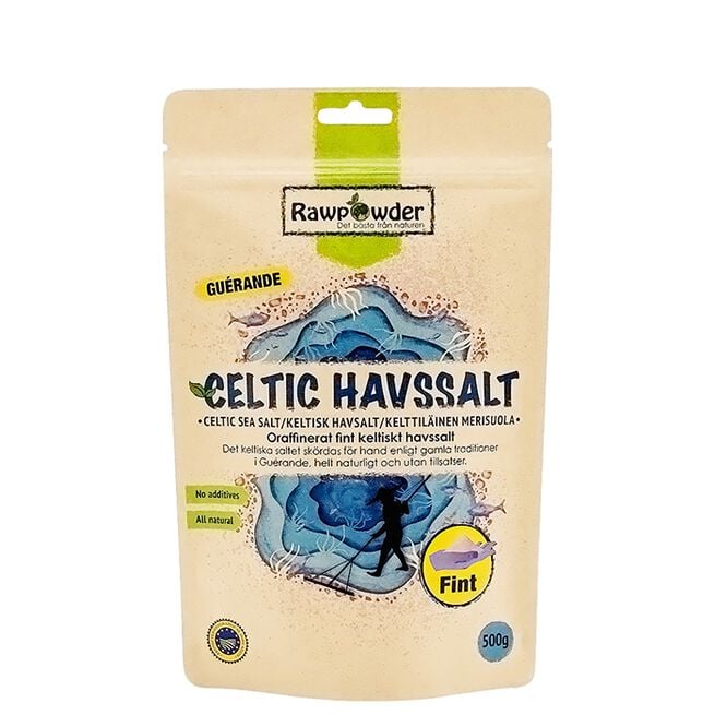 Rawpowder Celtic Havssalt Fint 500 g Celtic Havssalt Fint 500 g