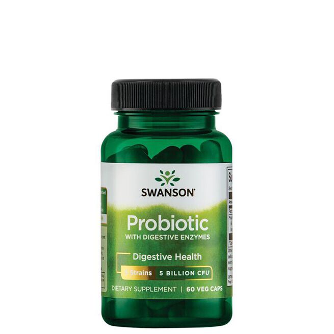 Probiotika med enzymer 60 kapslar Probiotika med enzymer 60 kapslar