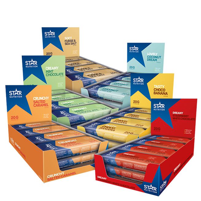 Star nutrition bar big buy 72st BIG BUY 72 x Proteinbar 55 g
