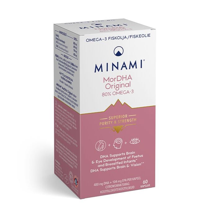 Omega-3 MorDHA Orginal 60 kapslar Omega-3 MorDHA Orginal 60 kapslar