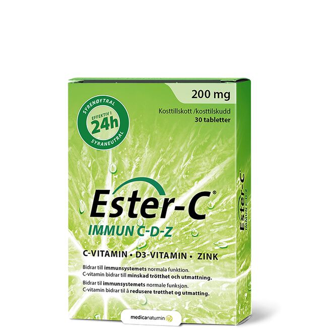 Ester-C Immun C-D-Z 30 Tabletter