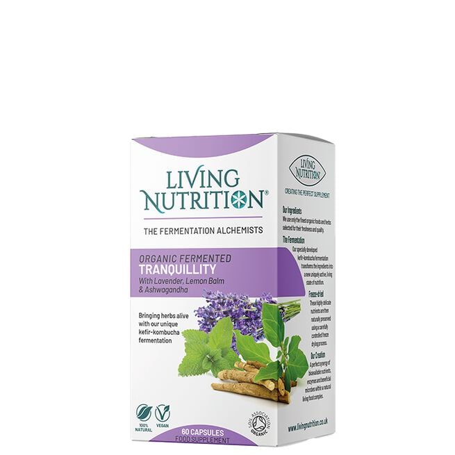 Living Nutrition Organic Fermented Tranquillity, 60 kapsel