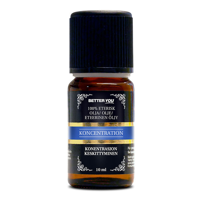 Koncentrationsolja EKO Eterisk 10 ml Eterisk Koncentrationsolja 10 ml