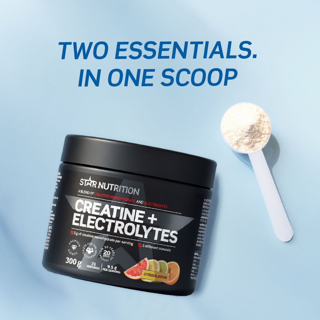 Kreatin + Elektrolyter 300 g citrus
