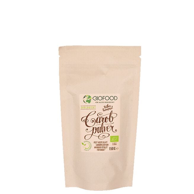 Carobpulver Biofood Carobpulver Ekologisk 150 g