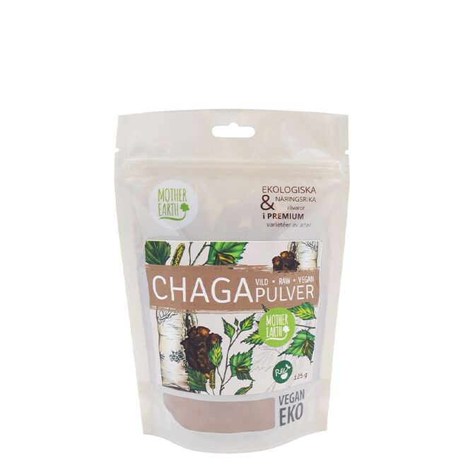 Mother Earth Chagapulver Vild 125 g