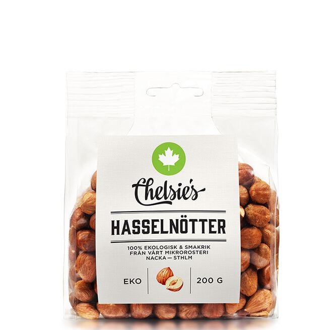 Chelsies Organic Gourmet Products Hasselnötter 200 g Hasselnötter 200 g