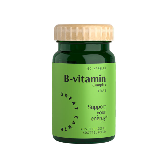B-vitamin Complex 60 tabletter