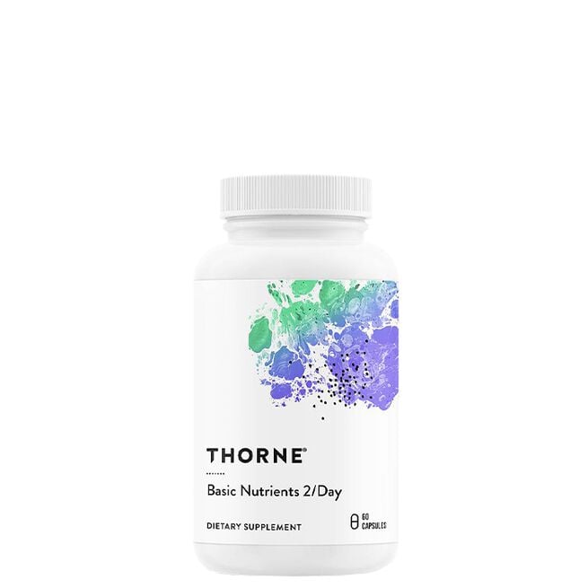 Thorne Basic Nutrients 2/Dag, 60 kapslar Basic Nutrients 2/Dag Multivitamin 60 kapslar