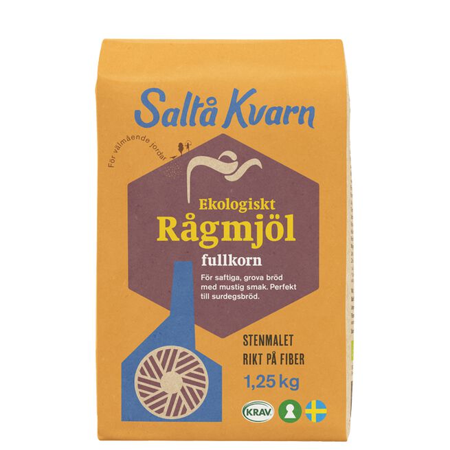 Rågmjöl 1,25 kg Rågmjöl 1,25 kg
