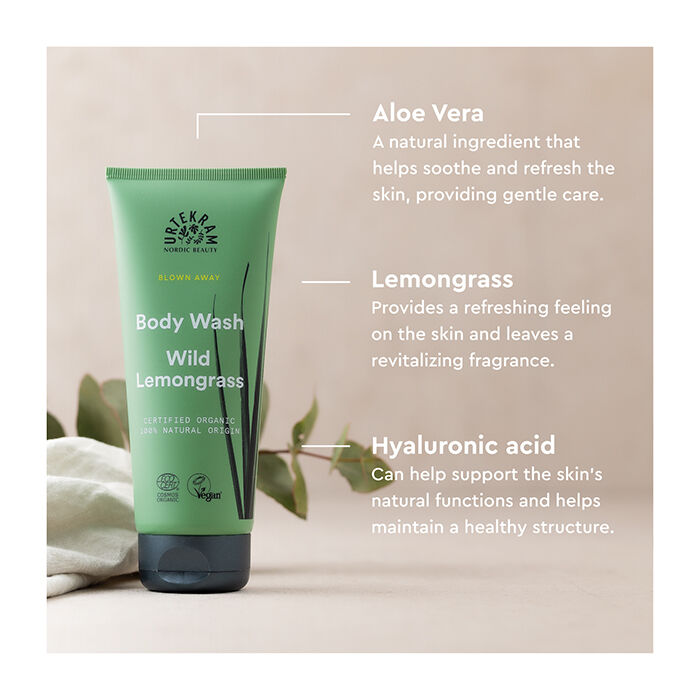 Wild Lemongrass Duschtv&aring;l 200 ml