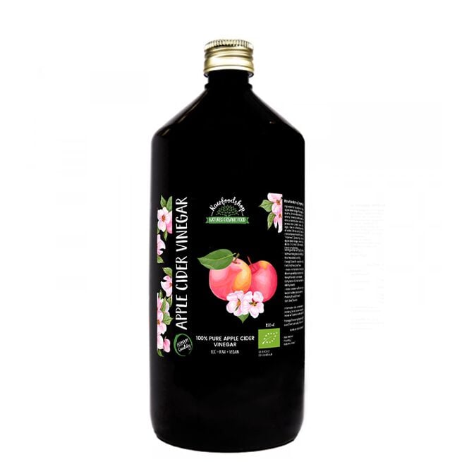 Rawfoodshop Ekologisk Äppelcidervinäger 1000 ml Ekologisk Äppelcidervinäger 1000 ml