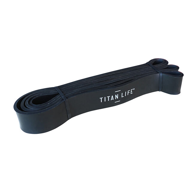 Titan Life Gym Power Band, Black, 200 x 3,2 x 0,45cm Gym Power Gummiband