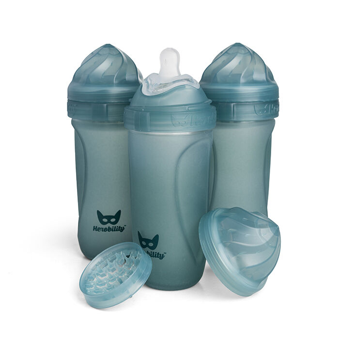 Nappflaskor Bl&aring; 320 ml 3 pack