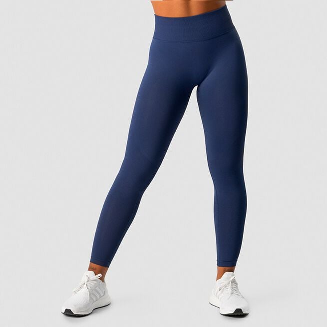 Define Seamless V-shape Tights, Navy, L Define Sömlös Träningstights Marinblå