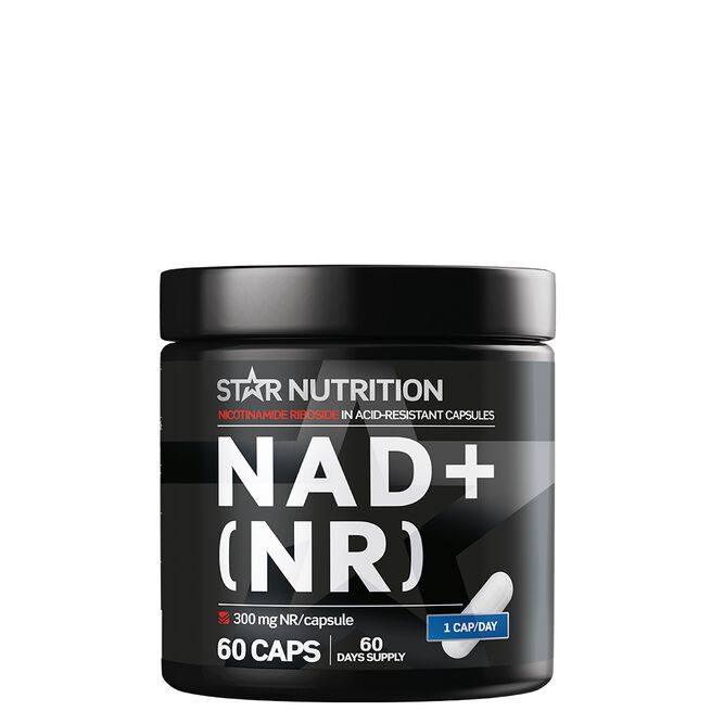 NAD+ (NR) 300 mg 60 kapslar NAD+ (NR) 300 mg 60 kapslar