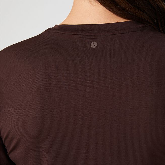 Borg Cropped T-shirt, Molé, L  Borg Cropped T-shirt Molé