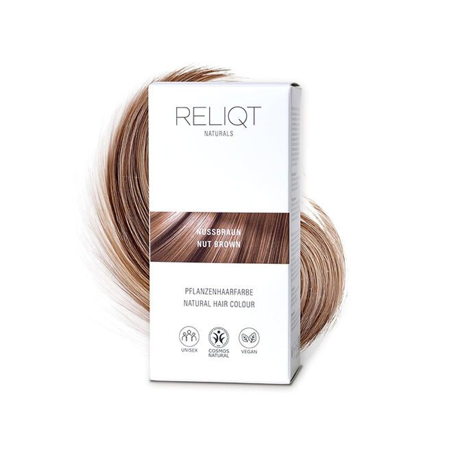 Natural Hair Colour Nut Brown 100g Naturlig Hårfärg Nötbrun 100g