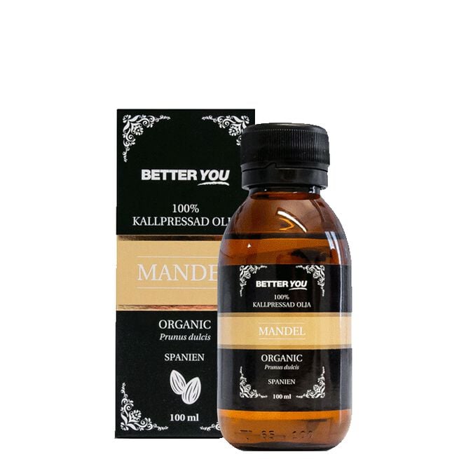 Mandelolja EKO Kallpressad, 100 ml Better You Kallpressad Mandelolja 100 ml